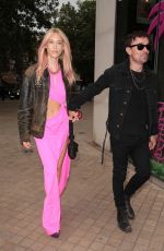 LADY MARY CHARTERIS Arrives at Barbie: The Exhibition Opening Hosted by Adwoa Aboah at Design Museum in London 07/03/2024