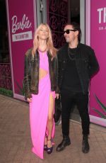 LADY MARY CHARTERIS Arrives at Barbie: The Exhibition Opening Hosted by Adwoa Aboah at Design Museum in London 07/03/2024