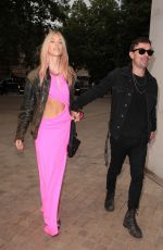 LADY MARY CHARTERIS Arrives at Barbie: The Exhibition Opening Hosted by Adwoa Aboah at Design Museum in London 07/03/2024