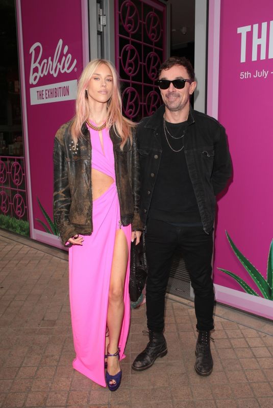 LADY MARY CHARTERIS Arrives at Barbie: The Exhibition Opening Hosted by Adwoa Aboah at Design Museum in London 07/03/2024