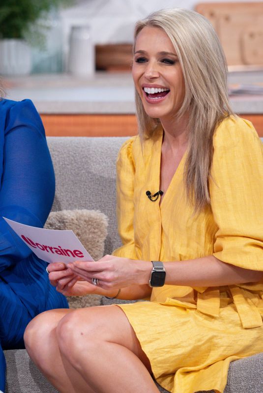 LARA LEWINGTON at Lorraine TV Show in London 06/26/2024