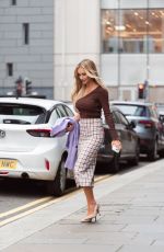 LAURA ANDERSON Leaves Her Capital Scotland Breakfast Show in Glasgow 07/11/2024