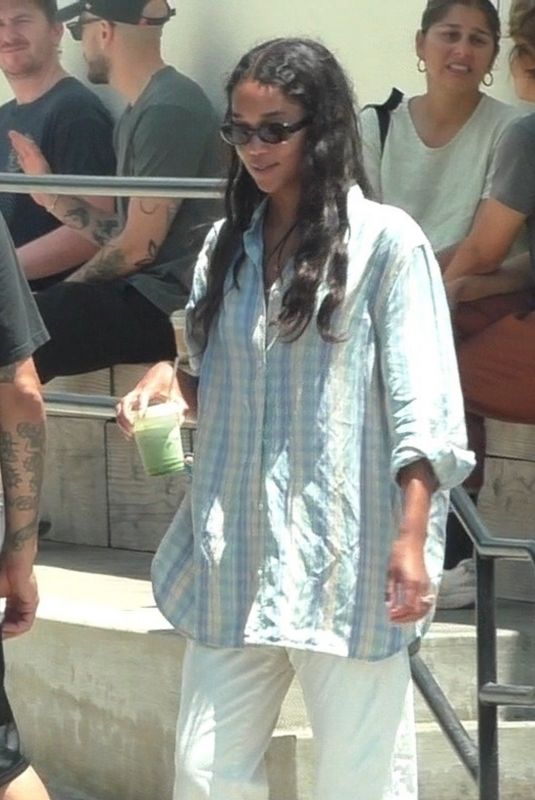 LAURA HARRIER and Sam Jarou at All Time in Los Angeles 07/15/2024
