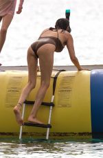 LAUREN SILVERMAN and TERRI SEYMOUR in Swimsuits at a Boat in Barbados 07/24/2024
