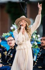 LEANN RIMES Performs at Salute to Service: The United States Army Field Band in Philadelphia 07/03/2024