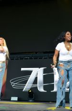 LEMISHA GRINSTEAD and MEELAH WILLIAMS Performs at The Queens Of R&B Tour in West Palm Beach 07/14/2024