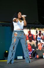 LEMISHA GRINSTEAD and MEELAH WILLIAMS Performs at The Queens Of R&B Tour in West Palm Beach 07/14/2024