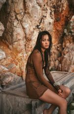 LILY CHEE at a Photoshoot, July 2024