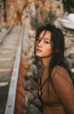 LILY CHEE at a Photoshoot, July 2024