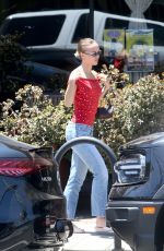 LILY-ROSE DEPP and 070 SHAKE Out for Lunch at a Ethiopian Restaurant in Los Angeles 07/19/2024