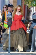 LINDSAY LOHAN and JAMIE LEE CURTIS on the Set of Freaky Friday 2 in Hollywood 07/18/2024