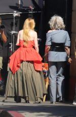 LINDSAY LOHAN and JAMIE LEE CURTIS on the Set of Freaky Friday 2 in Hollywood 07/18/2024