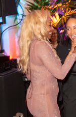 LISA MAFFIA at Ronnie Vint Birthday Celebration at Sheesh Restaurant in London 07/17/2024