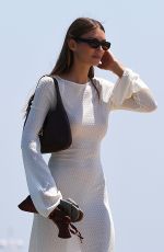 LORENA RAE Arrives at Club 55 in Saint-Tropez 07/20/2024