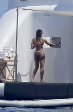 LORI HARVEY in Bikini on a Luxury Yacht in Saint Tropez 07/16/2024