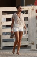 LORI HARVEY Out at Saint Tropez Harbor 07/17/2024