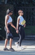 LORI HARVEY Out Hikinig in Beverly Hills 07/07/2024