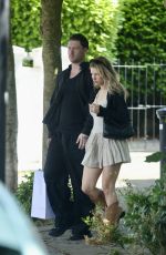 LOTTIE MOSS and DJ Evan Campbell Out Shopping in Notting Hill 06/17/2024