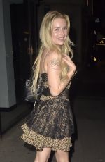LOTTIE MOSS Leave Albemarle Private Members Club in London 07/05/2024
