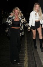 LOTTIE MOSS Leaves Chiltern Firehouse with a Friend in London 07/10/2024