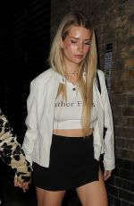 LOTTIE MOSS Leaves Chiltern Firehouse with a Friend in London 07/10/2024