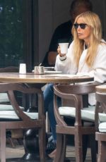 LOUISE REDKNAPP Out for Coffee at London