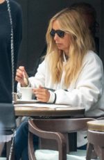 LOUISE REDKNAPP Out for Coffee at London