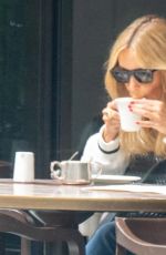 LOUISE REDKNAPP Out for Coffee at London