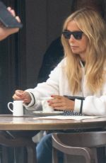 LOUISE REDKNAPP Out for Coffee at London