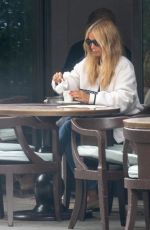 LOUISE REDKNAPP Out for Coffee at London