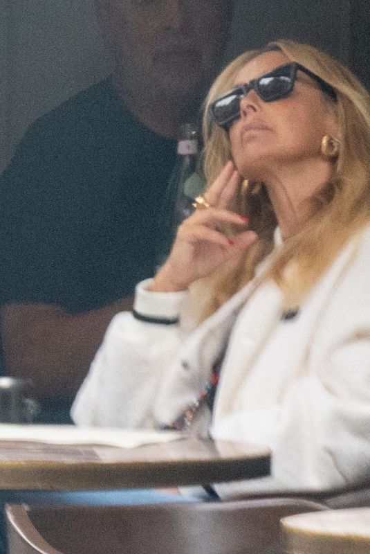 LOUISE REDKNAPP Out for Coffee at London
