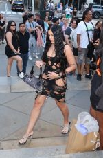 LOURDES LEON Arrives at Marc Jacobs Fashion Show in New York 07/01/2024