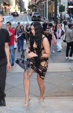 LOURDES LEON Arrives at Marc Jacobs Fashion Show in New York 07/01/2024