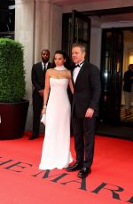 LUCIANA BARROSO and Matt Damon Leaves Mark Hotel for 2024 Met Gala in New York 05/06/2024