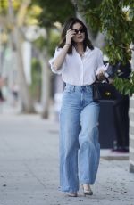 LUCY HALE and David Bernard Ourt for Dinner at Uchi in Los Angeles 07/01/2024
