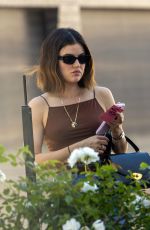 LUCY HALE Out and About in Los Angeles 07/04/2024