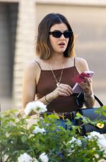 LUCY HALE Out and About in Los Angeles 07/04/2024