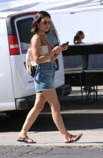 LUCY HALE Out at Farmers Market with a Friend in Studio City 07/28/2024