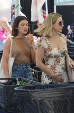 LUCY HALE Out at Farmers Market with a Friend in Studio City 07/28/2024