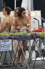 LUCY HALE Out at Farmers Market with a Friend in Studio City 07/28/2024