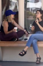 LUCY HALE Out for Coffee with a Friend in Studio City 07/19/2024
