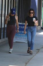 LUCY HALE Out for Coffee with a Friend in Studio City 07/19/2024