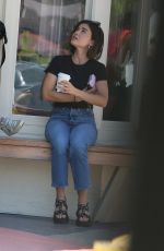LUCY HALE Out for Coffee with a Friend in Studio City 07/19/2024
