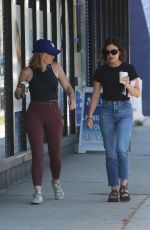LUCY HALE Out for Coffee with a Friend in Studio City 07/19/2024