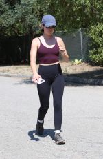LUCY HALE Out Hiking in Studio City 07/10/2024