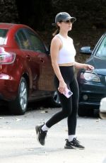 LUCY HALE Out Hikinig at Fryman Canyon in Studio City 07/12/2024