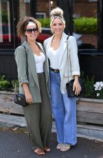 LUCY JO HUDSON and LEAH HACKETT Heading to Mum and Me Event in Hale 07/08/2024