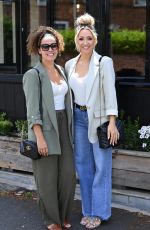 LUCY JO HUDSON and LEAH HACKETT Heading to Mum and Me Event in Hale 07/08/2024