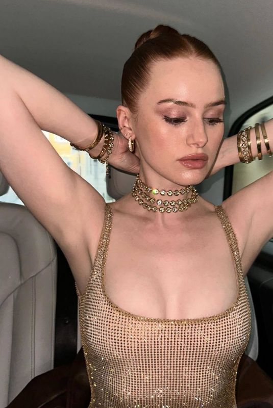 MADELAINE PETSCH for Milan Fashion Week, June 2024