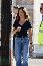 MAGGIE Q on Set of New Bosch Spin off Untitled Renee Ballard TV Series in Los Angeles 07/22/2024